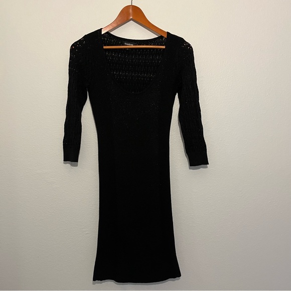 BEBE | SPARKLY CROCHET- KNIT DRESS | SIZE SMALL - Picture 2 of 7
